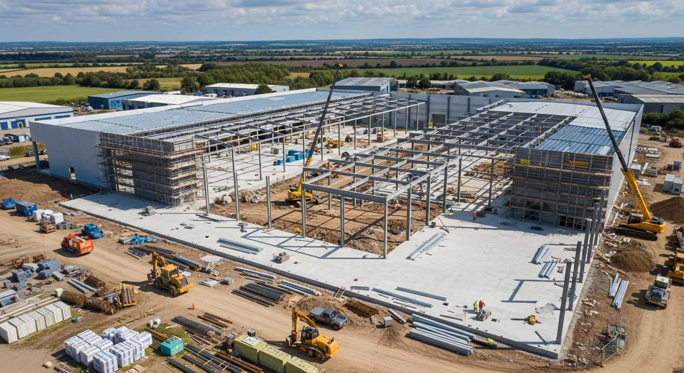 What Are the Stages of an Industrial Building Construction Project?