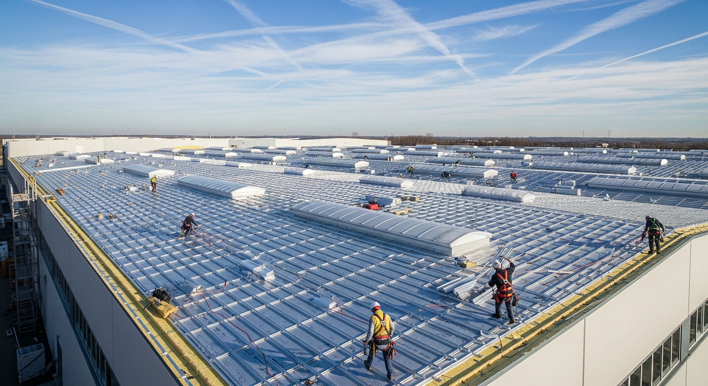 What Is the Best Roof for a New Industrial Building?