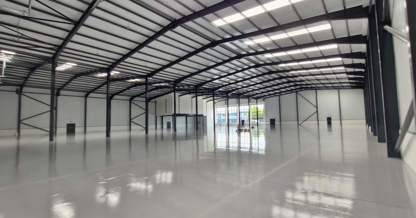 Industrial Warehouse, 3,400m² Resin Flooring with 45 Tonnes of Industrial Top, Industrial Flooring case study by Anglia Decor