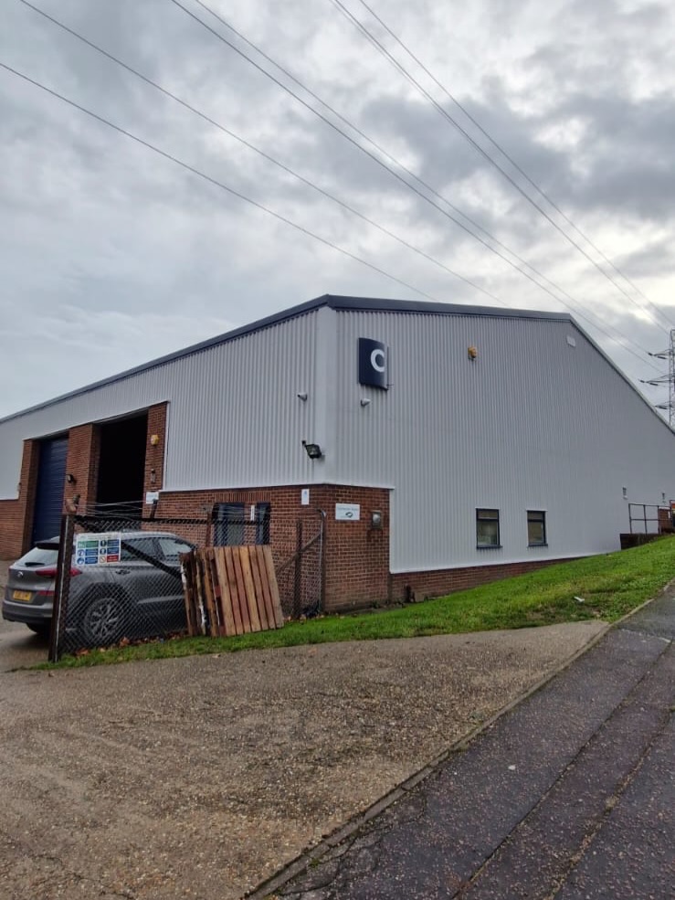 Industrial Cladding and Roller Door Respray, Colchester, Painting & Spraying project by Anglia Decor