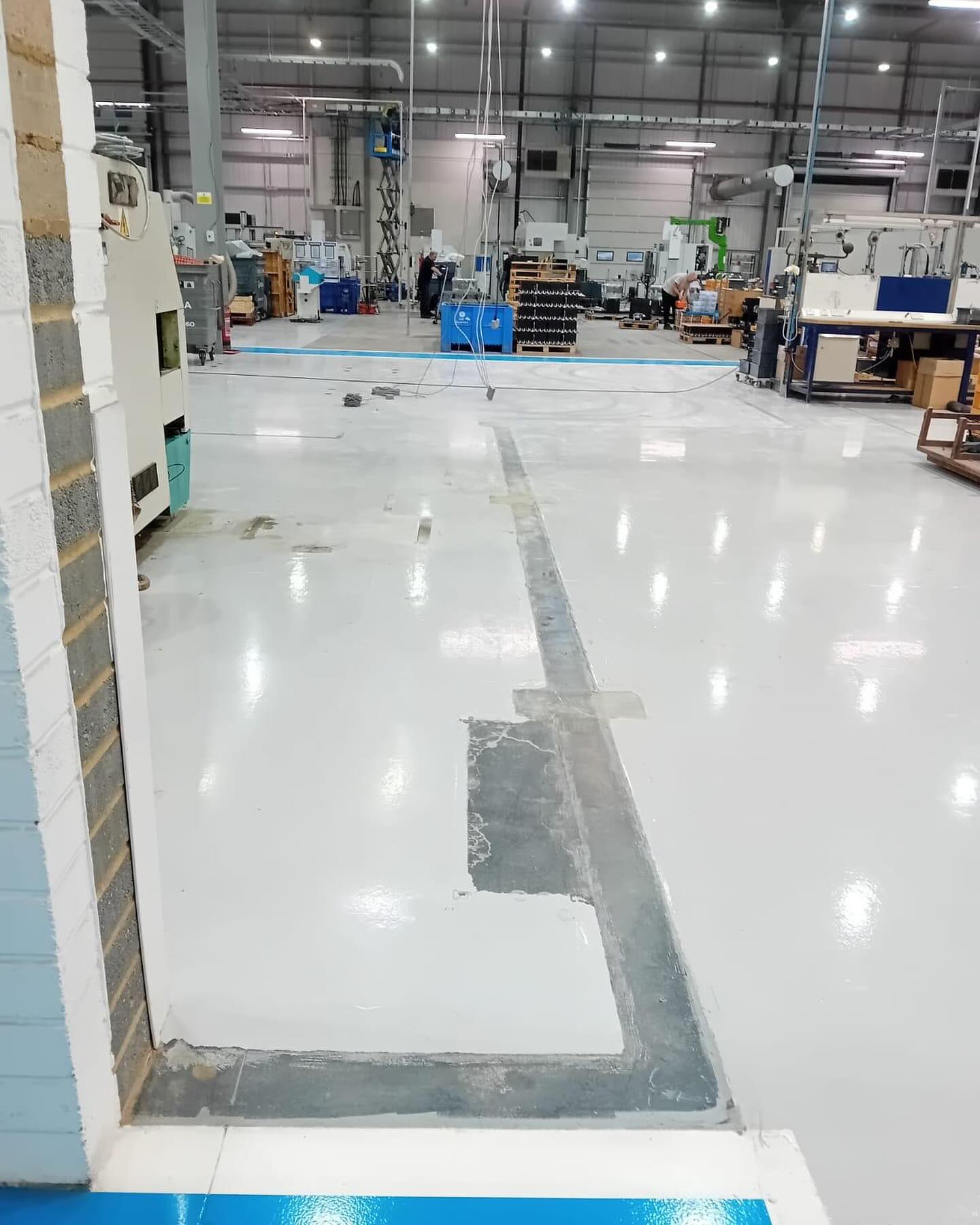 Demolition and 270m² Resin Flooring in Pumatect Light Grey, London, project gallery photo 3 of 4
