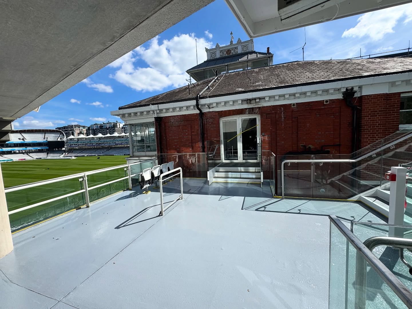 Lord's Cricket Ground, Resin Flooring to Pavilion Staircase and Landing, project gallery photo 2 of 2