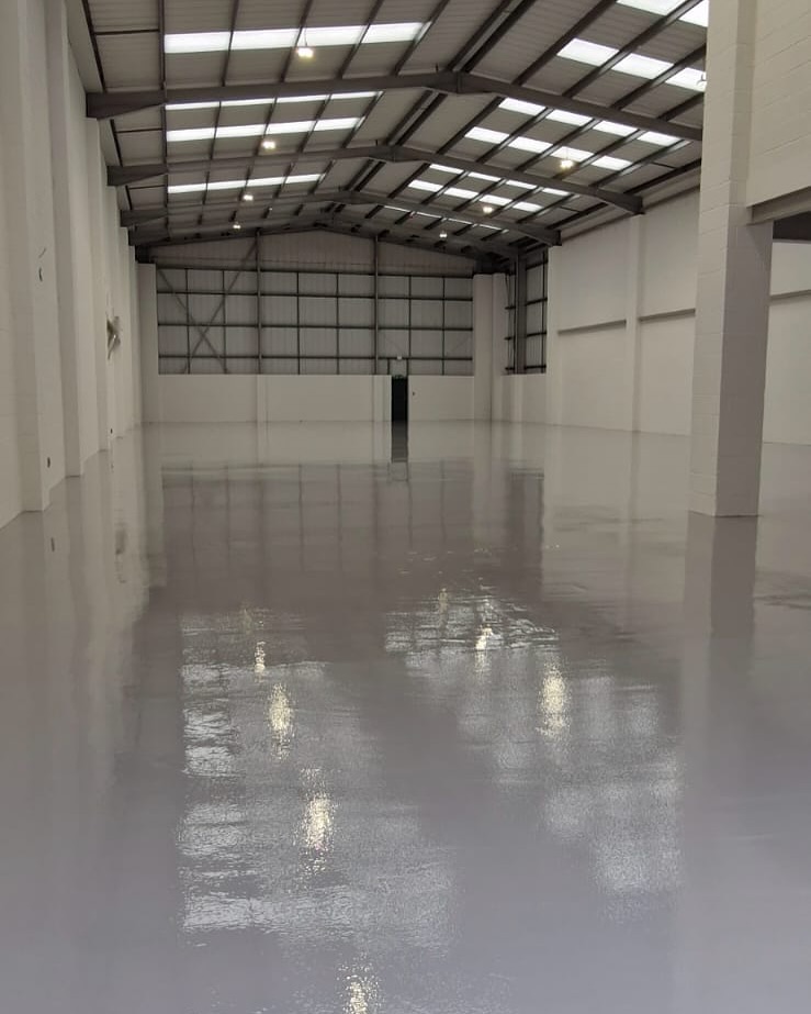 Resin Flooring at Neasden, 120m² Latex Removal and High-Build Resin Coating, project gallery photo 2 of 4