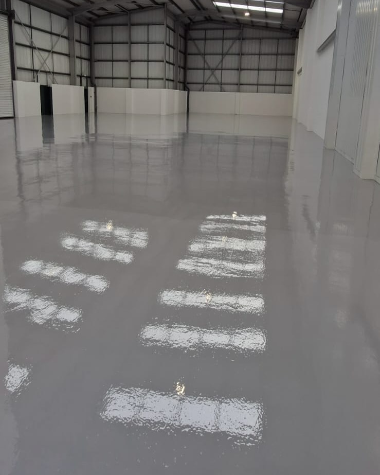 Resin Flooring at Neasden, 120m² Latex Removal and High-Build Resin Coating, project gallery photo 4 of 4