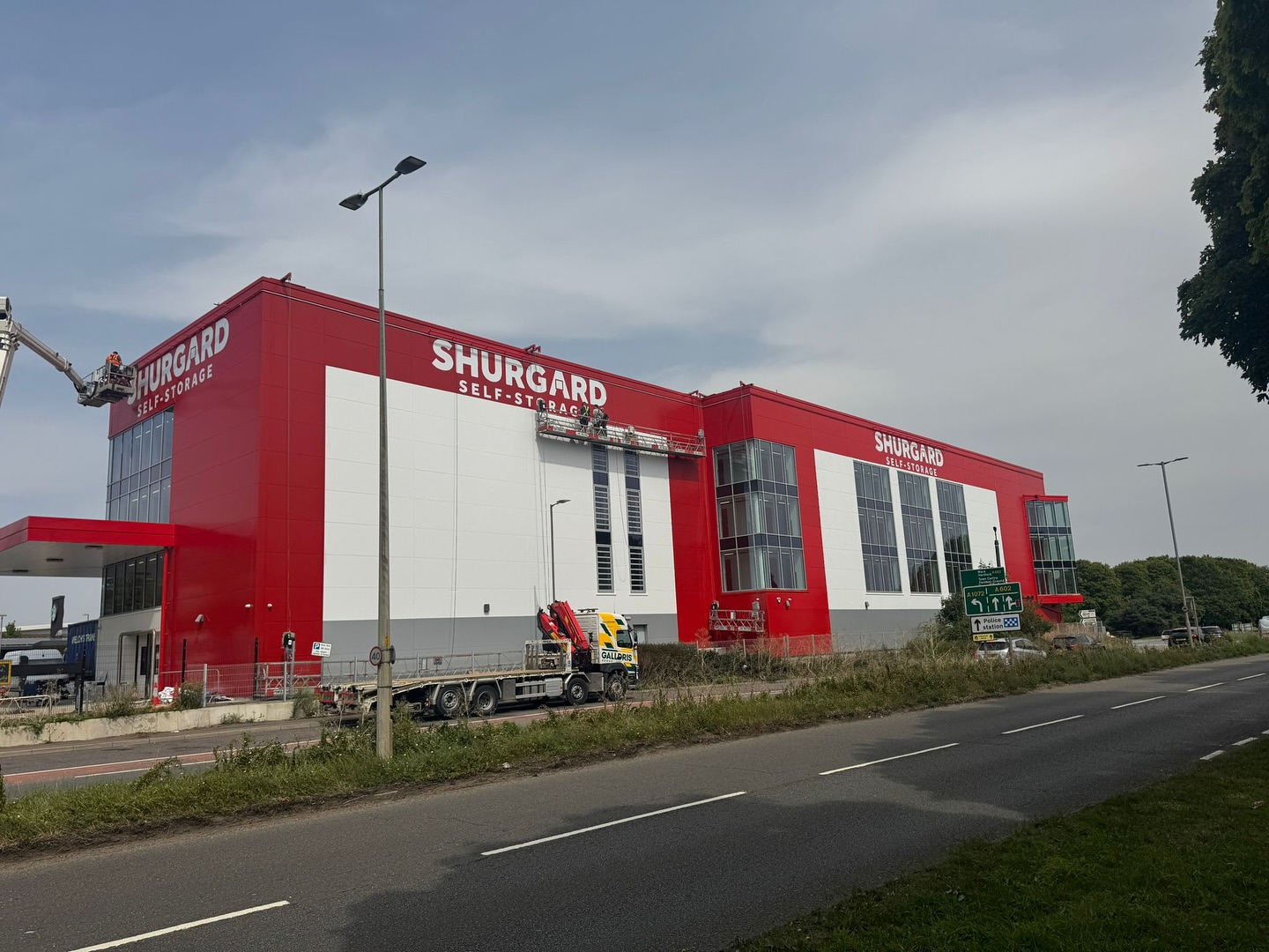 Shurgard Ipswich, Full Cladding Respray, Cladding project by Anglia Decor