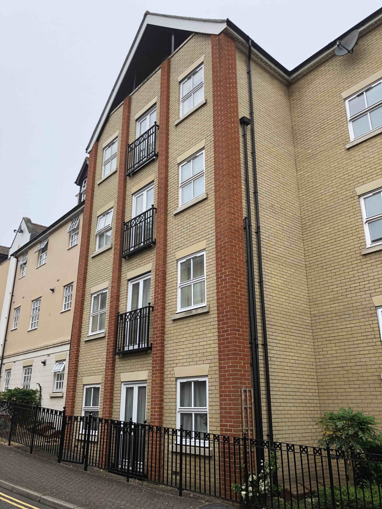 St Mary's Fields Colchester, Section 20 External Decoration of 18 Blocks of Flats, Industrial Painting project by Anglia Decor
