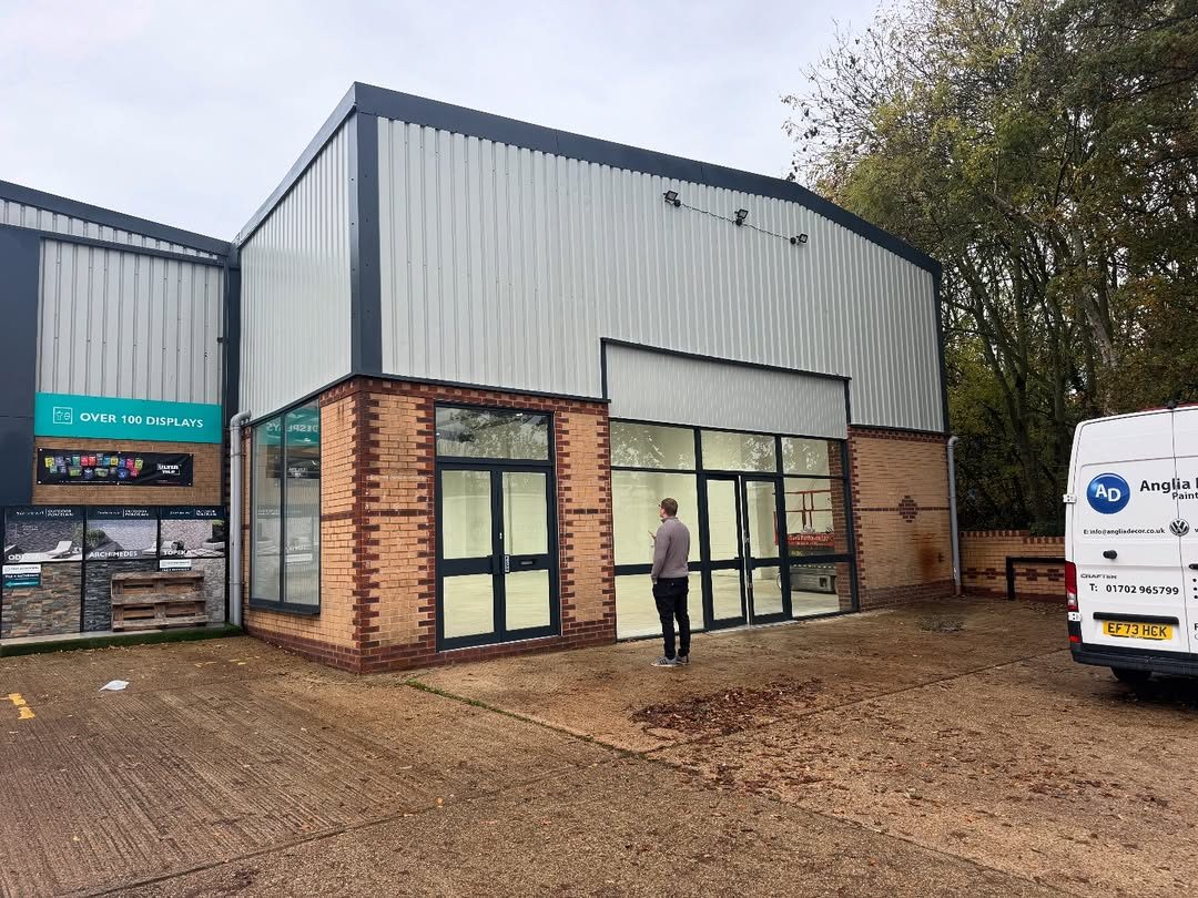 Industrial painting project in Cambridge